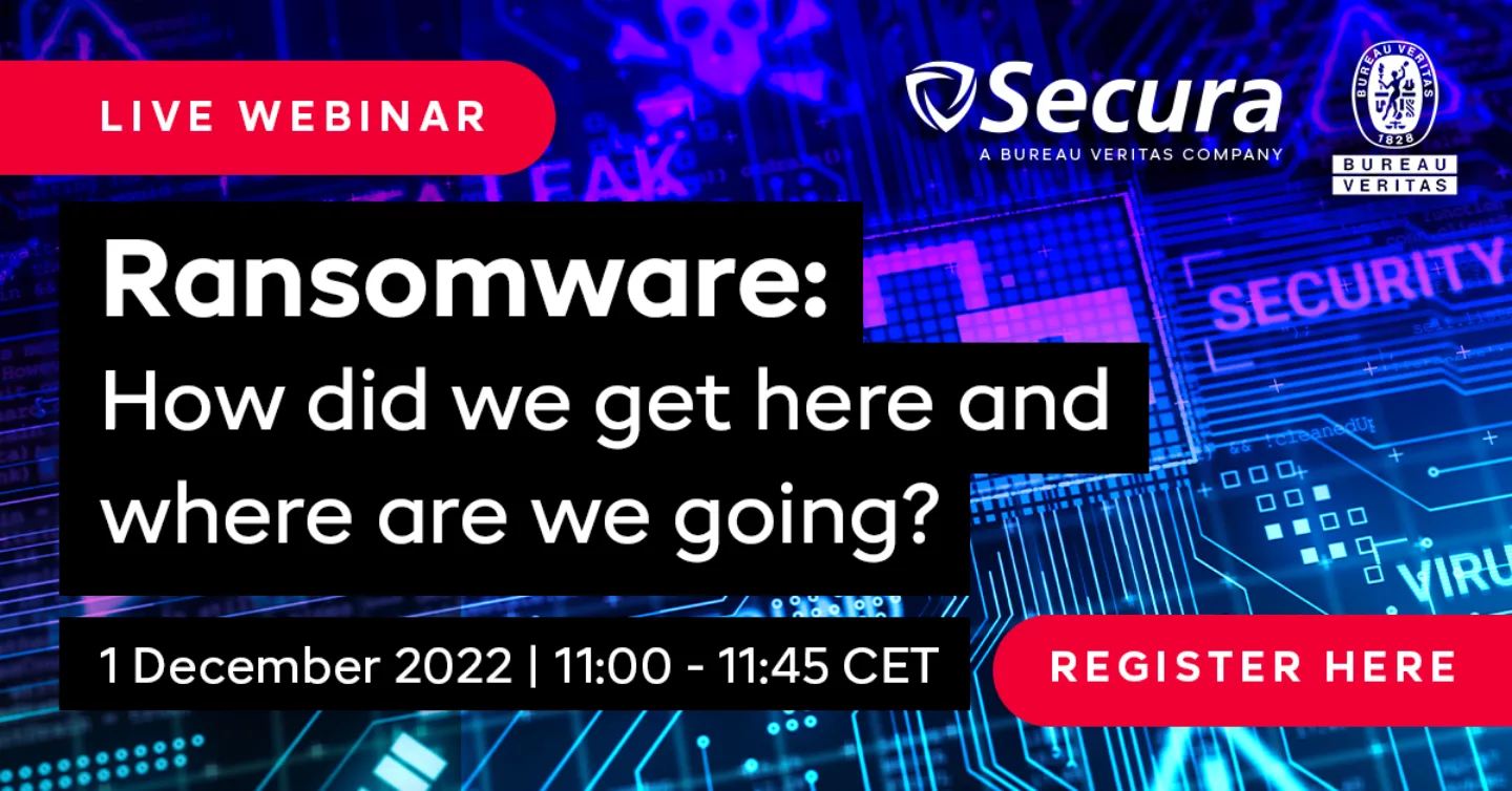 Secura BV Webinar 1 Dec