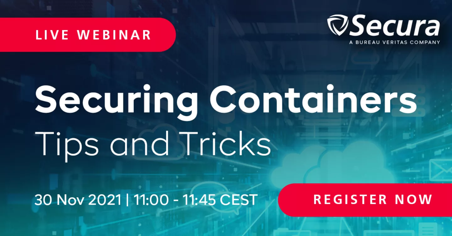 Secura Securing Containers Webinar
