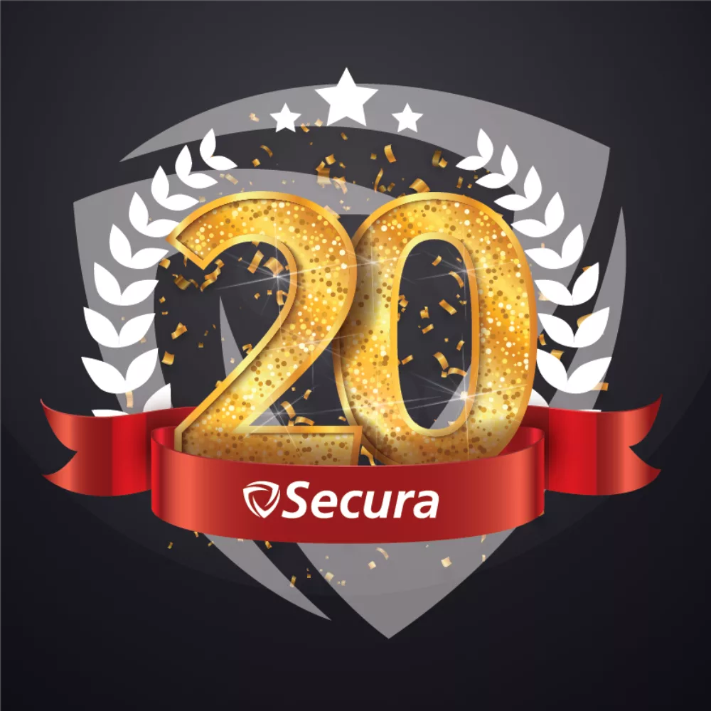 20 years card Secura