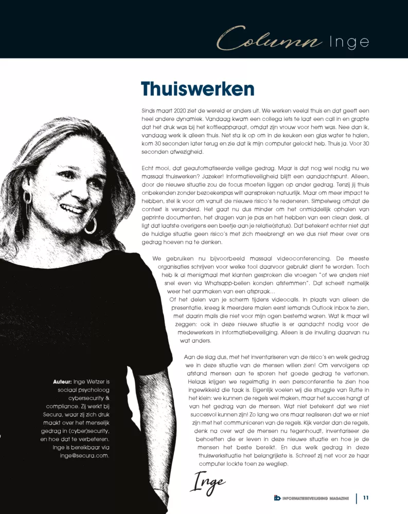 Column Thuiswerken